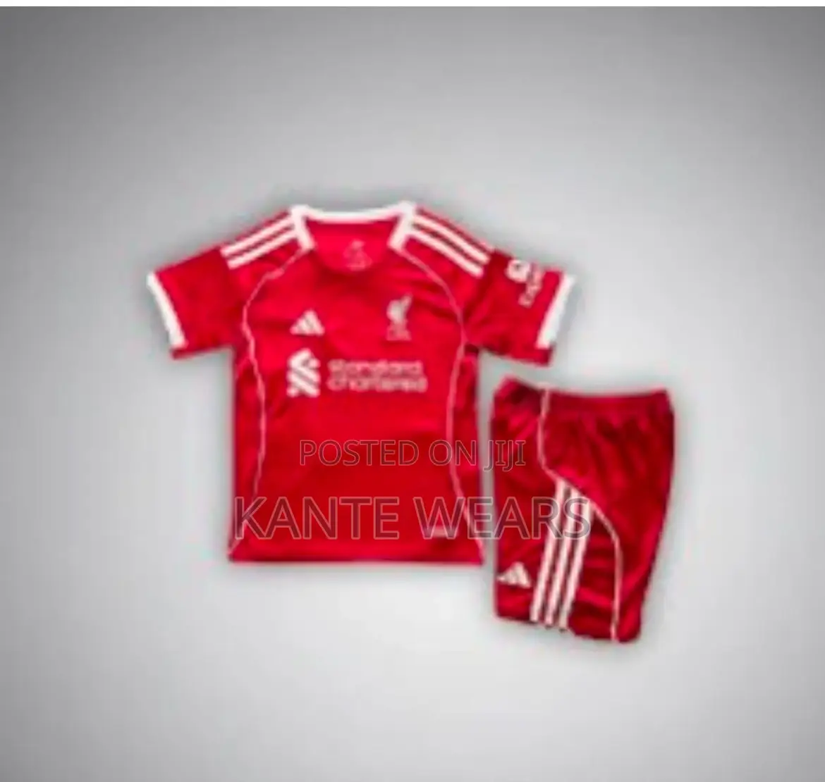 Liverpool Kids Jersey 2025/26 Top Shorts