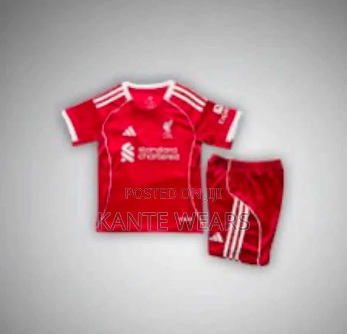 Liverpool Kids Jersey 2025/26 Top Shorts
