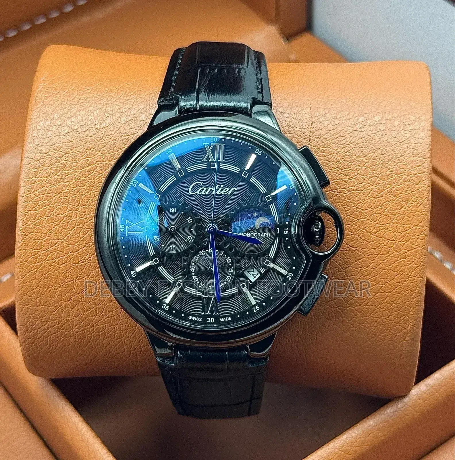 Cartier Chronograph Leather