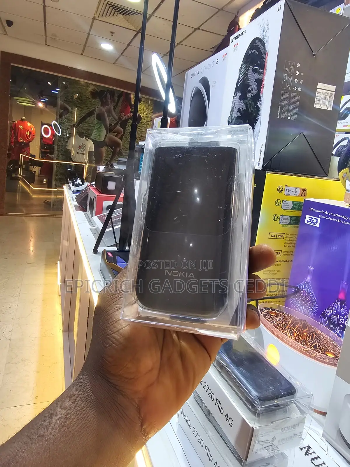New Nokia 2720 Flip 512 GB Black
