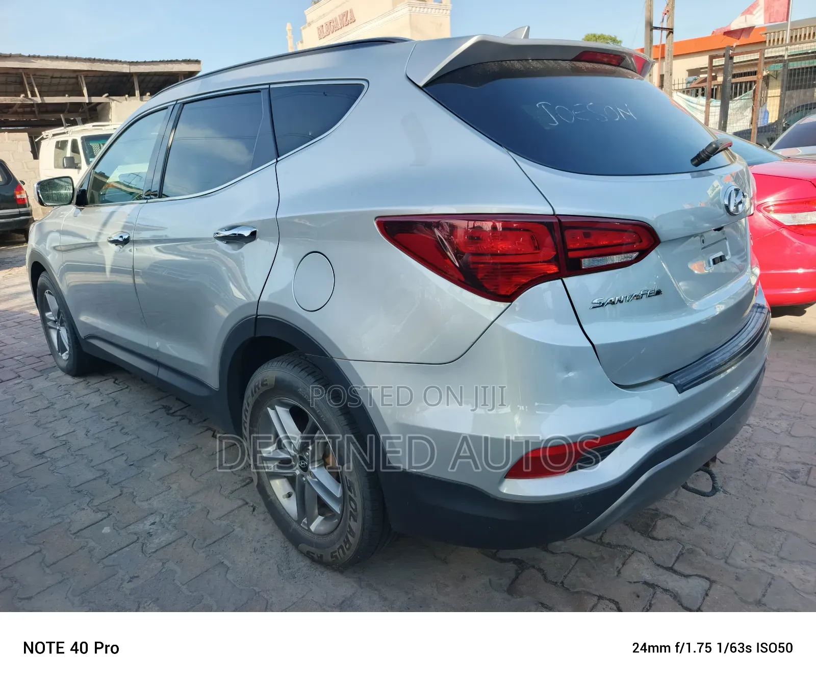 Hyundai Santa Fe SE AWD 2016 Silver