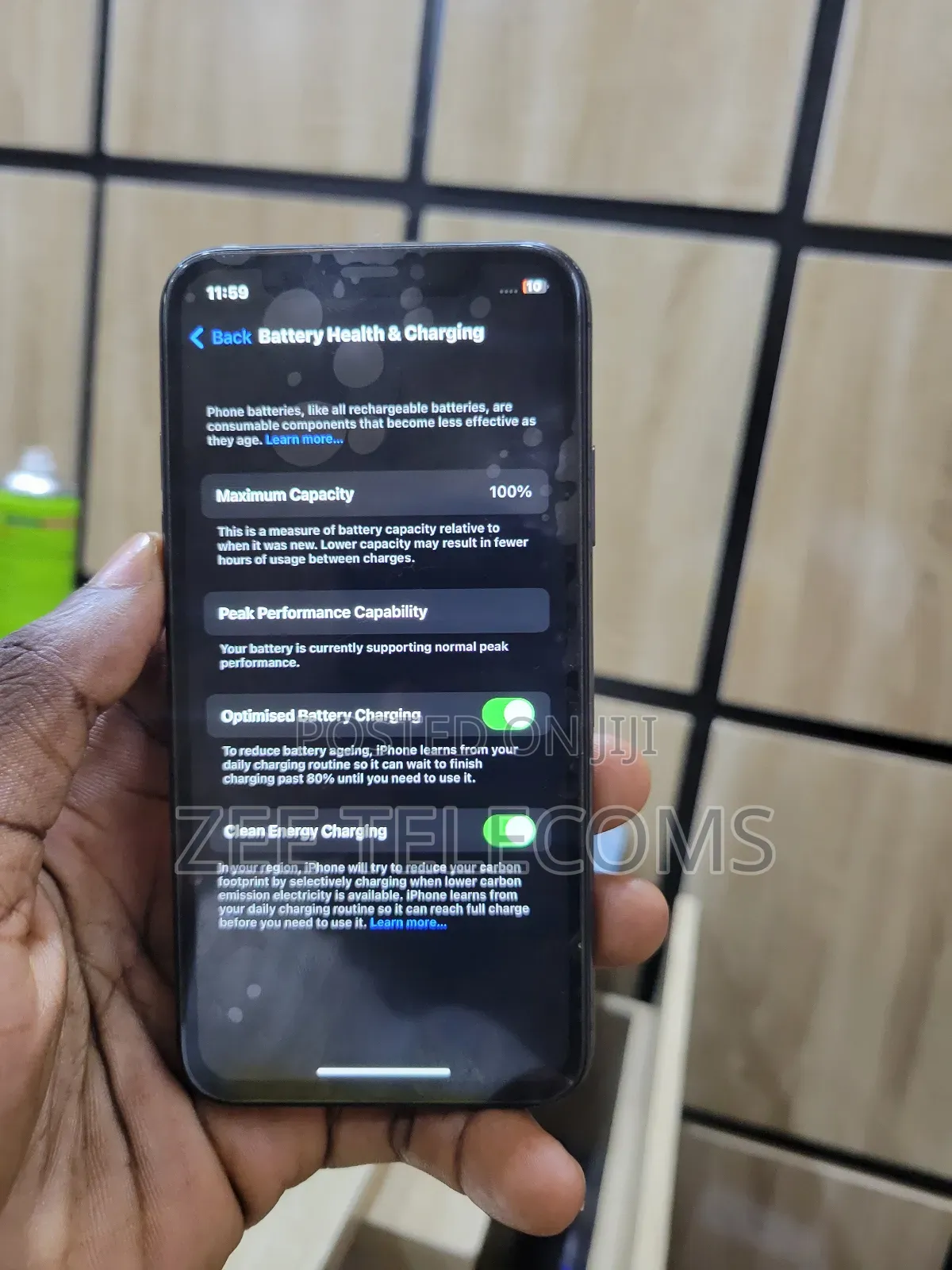 Apple iPhone X 64 GB Black