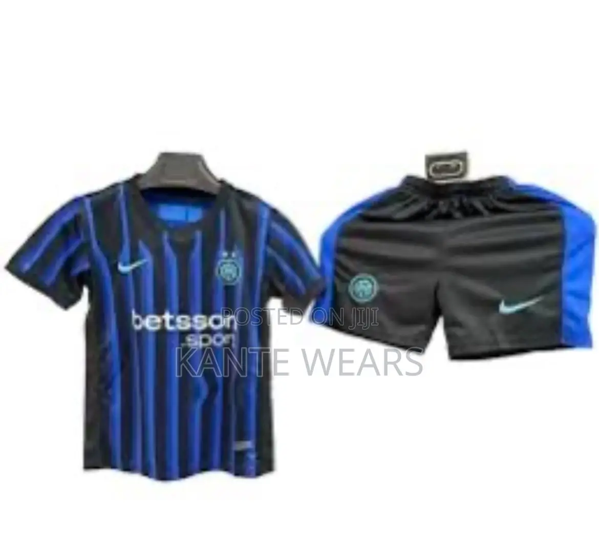 Inter Milan Kids Home Jersey 2025/26 Top Shorts