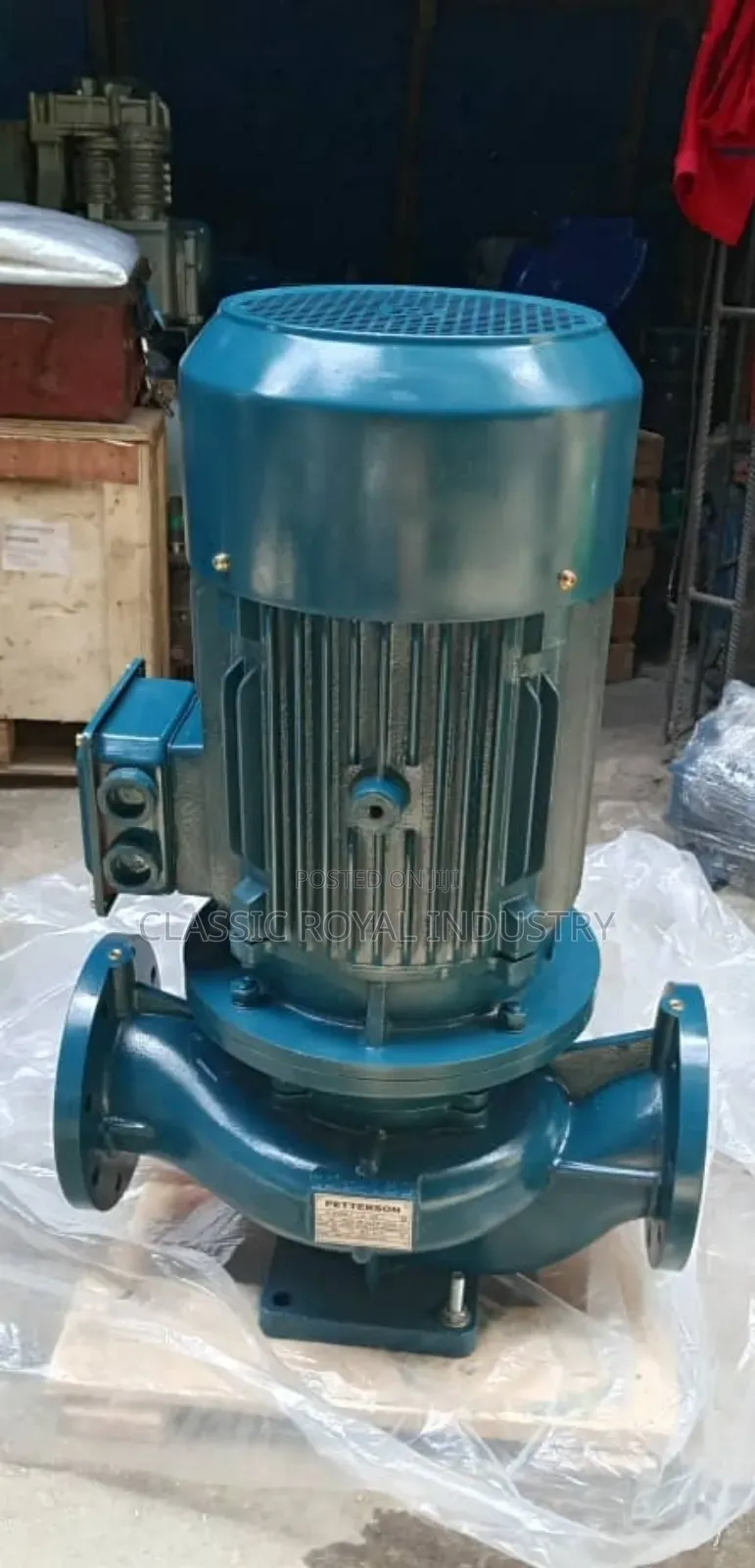 15 Kw Inline Water Pump 20 Hp 5" Inches