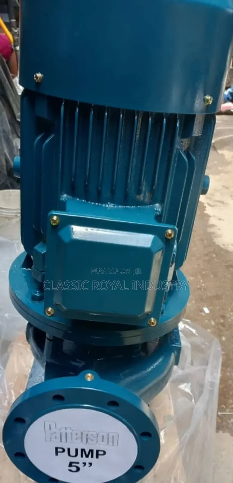 15 Kw Inline Water Pump 20 Hp 5" Inches