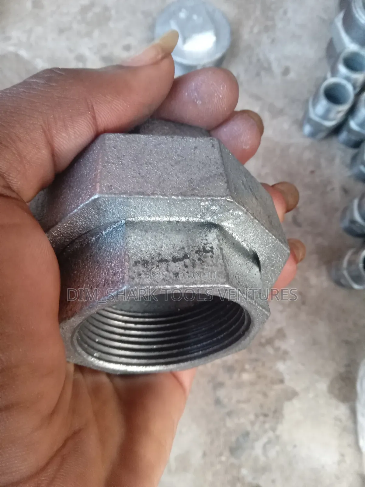 1 1⁄2 Galvanise Iron Union Coupling(Gi)