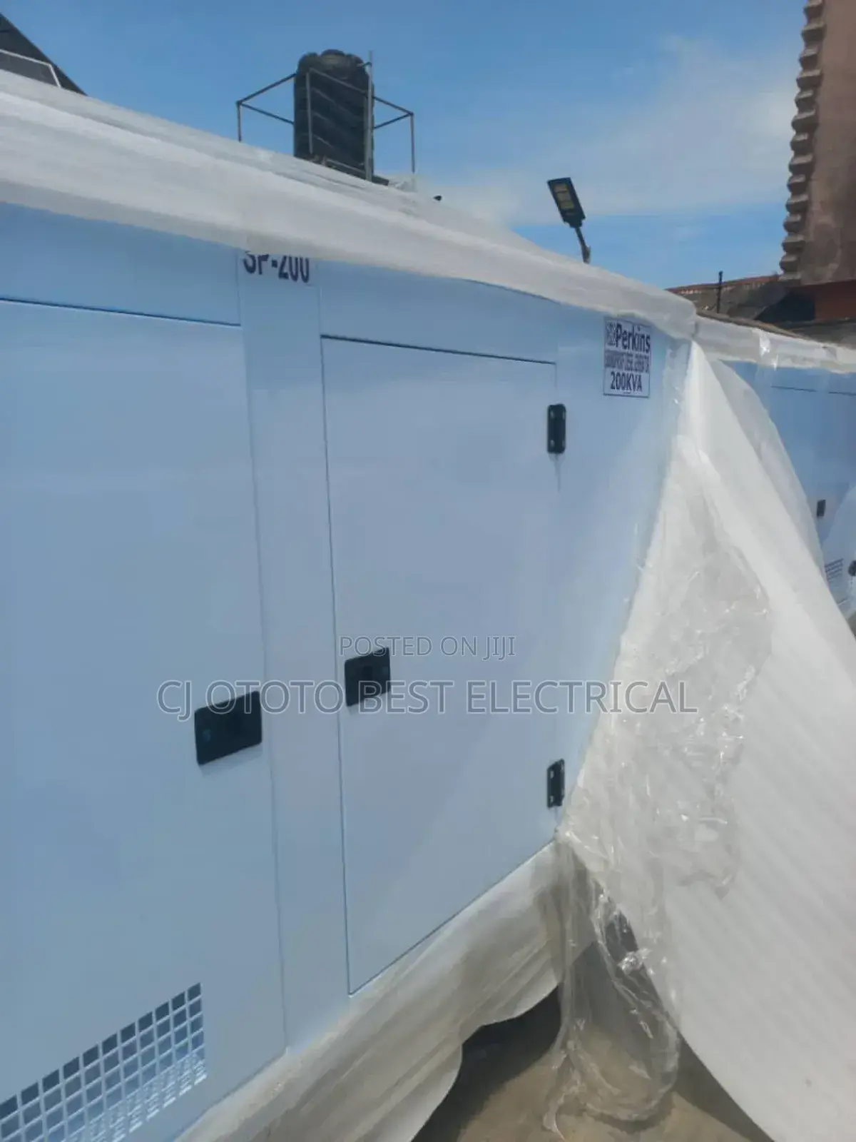 200kva Perkins Generator Soundproof Brand New, Now Available