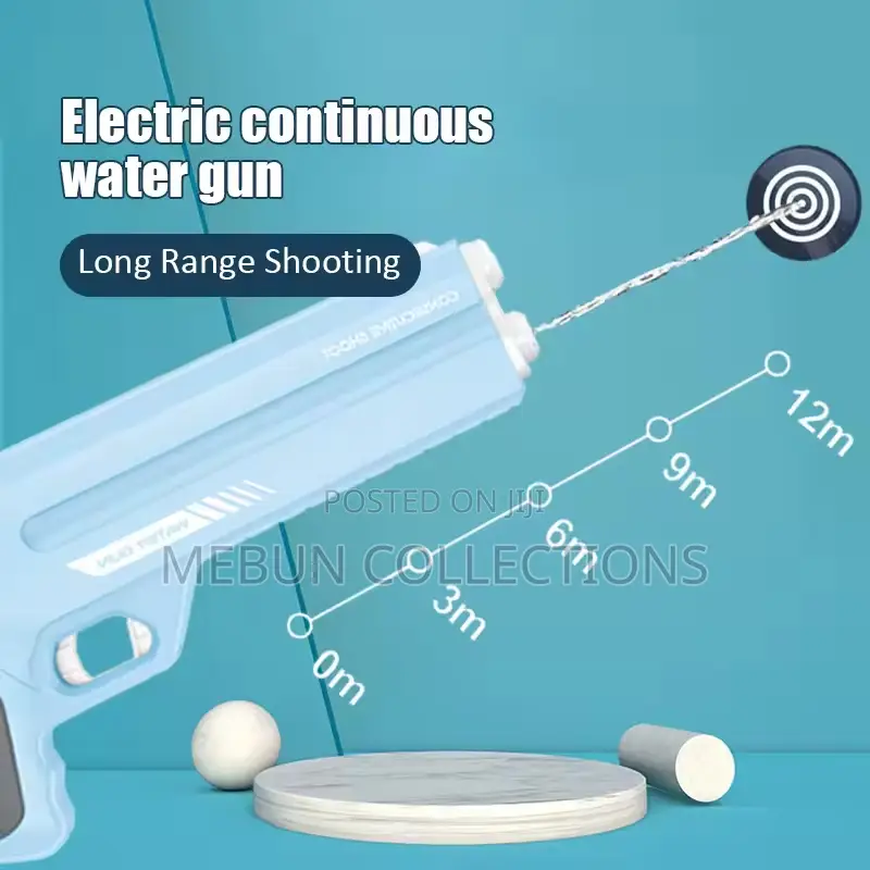Fully Automatic Electric Burst Water Gun High Pressure