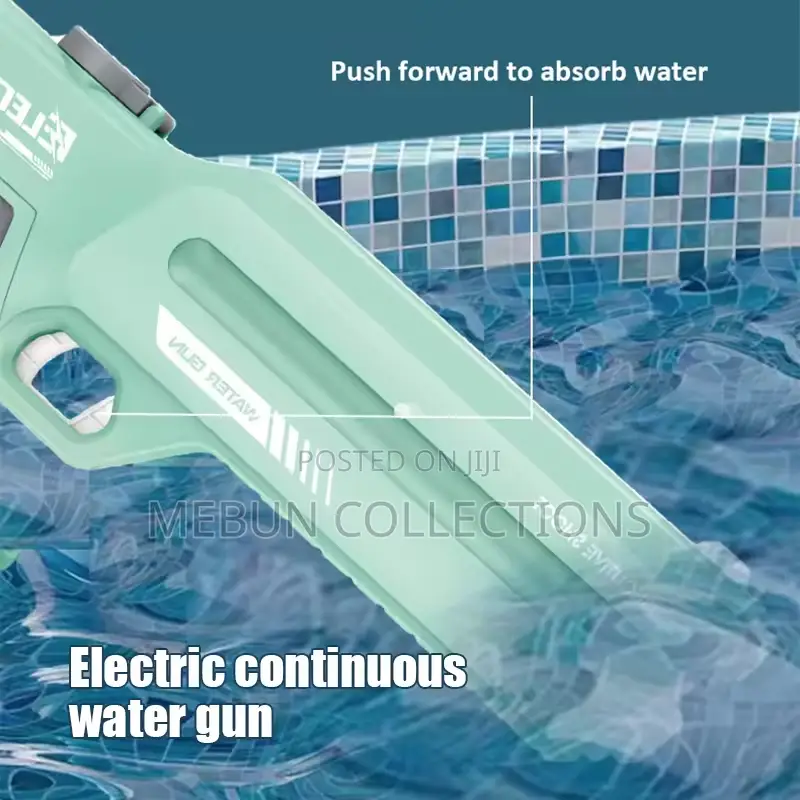 Fully Automatic Electric Burst Water Gun High Pressure