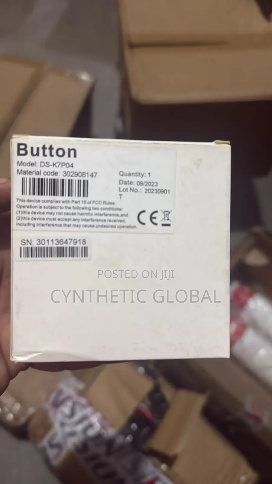 Ds_k7po4 Hikvision Non Touch Exit Button for Access Control