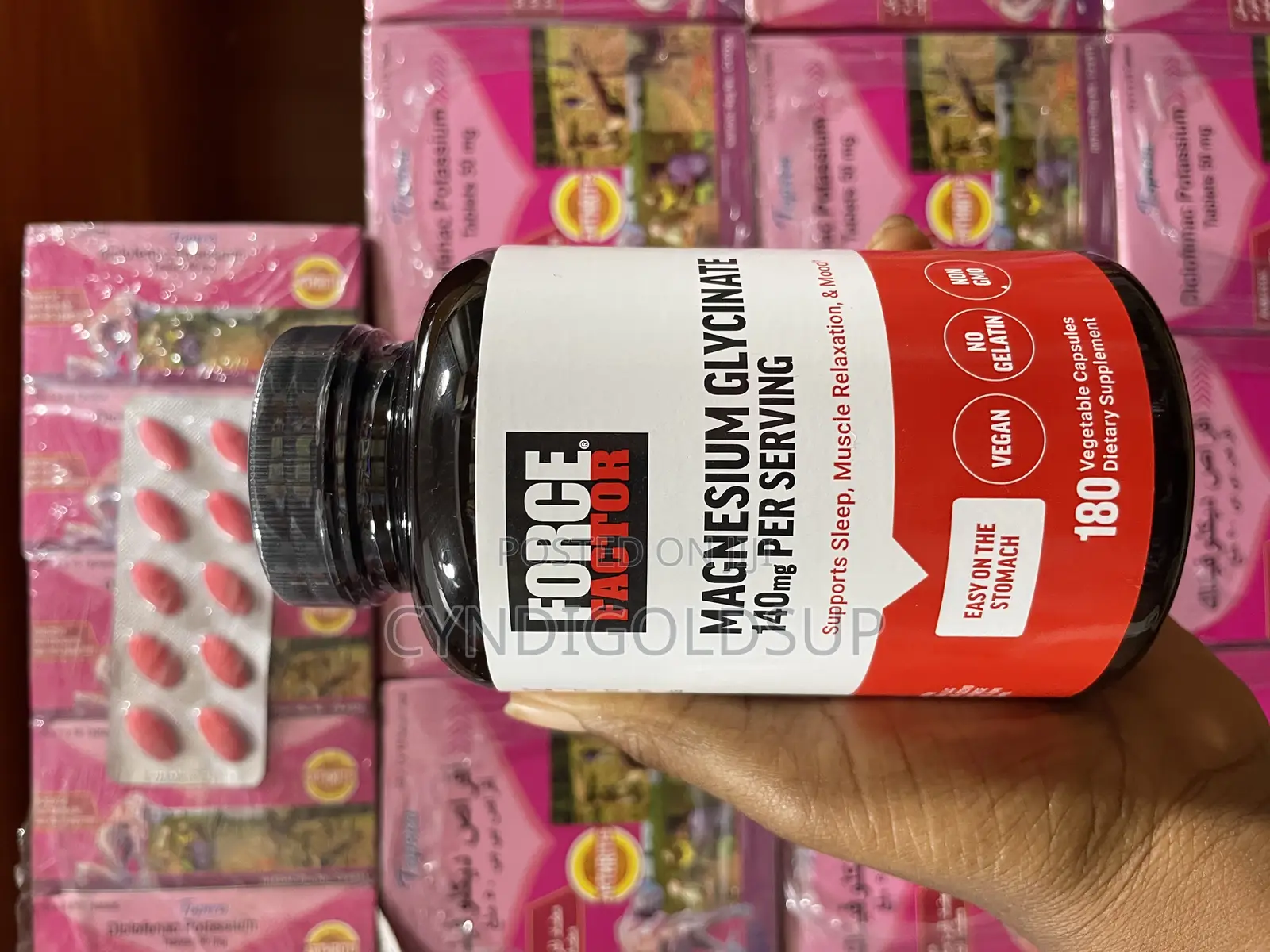 Magnesium Glycinate 140mg Per Serving
