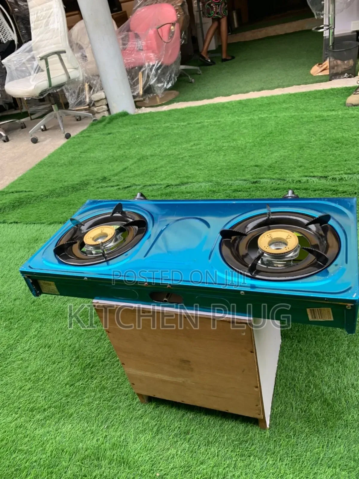 Brand New Saisho Double Burner Gas Stove
