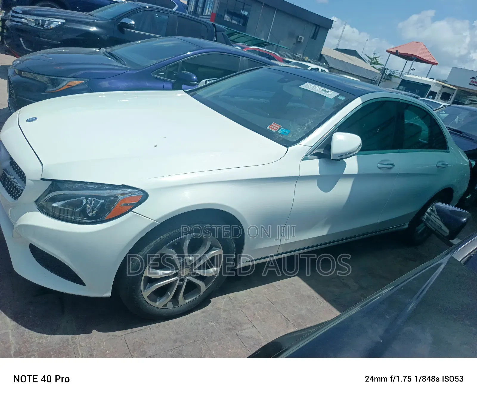 Mercedes-Benz C300 Luxury 4Matic Sedan AWD (2.0L 4cyl 7A) 2016 White