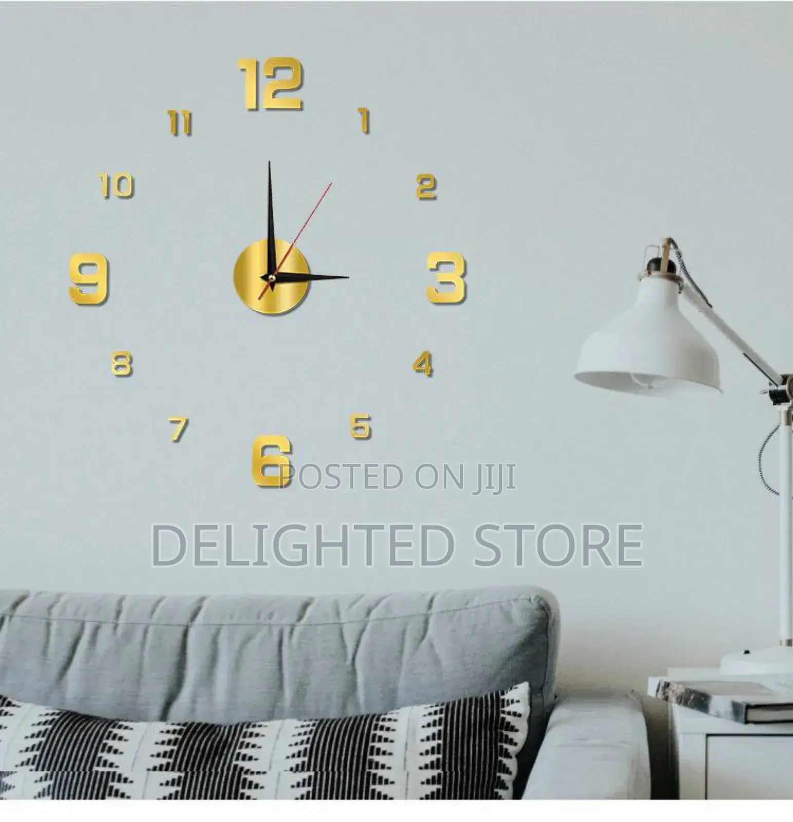 2025 Diy Beautiful Acrylic Wall Clock Sticker
