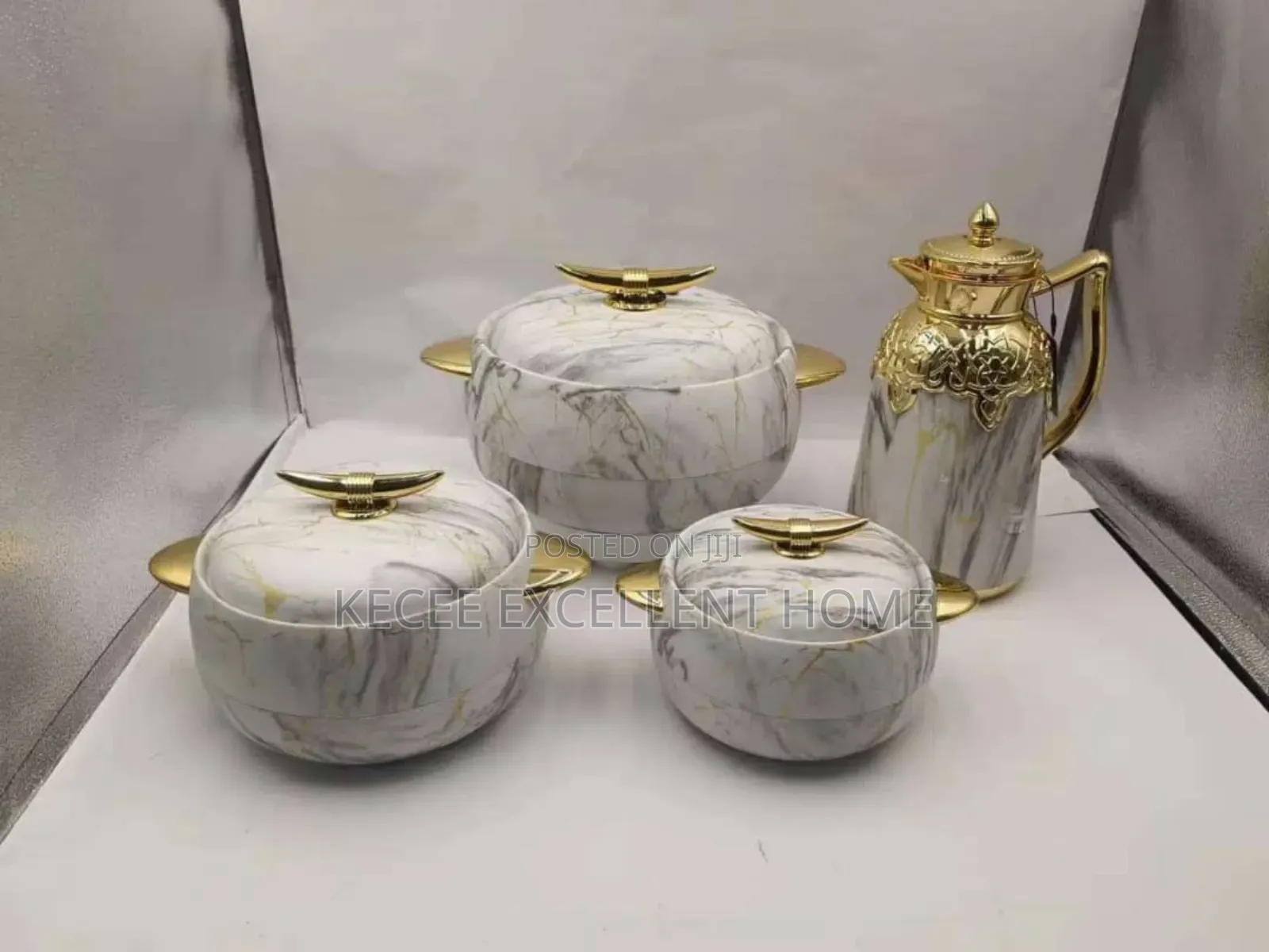Luxury Food Warmer Set With Jug