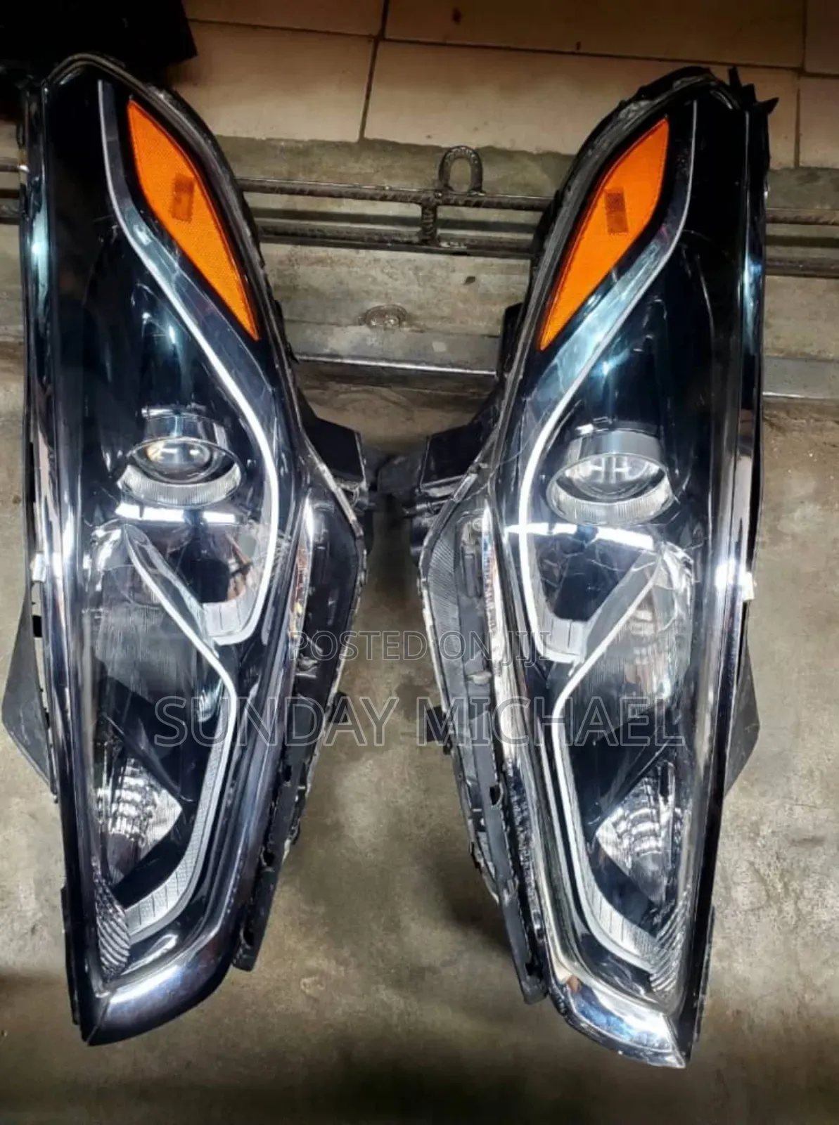 Hyundai Sonata Headlight Set From 2018 to 2020