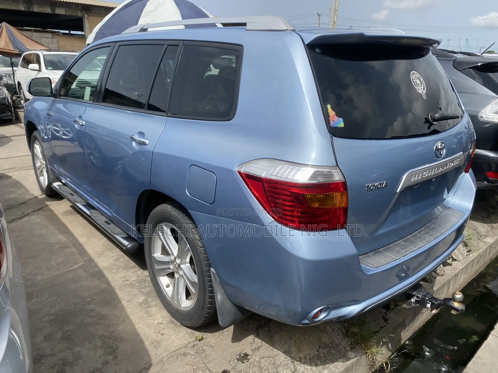 Toyota Highlander Limited 2008 Blue