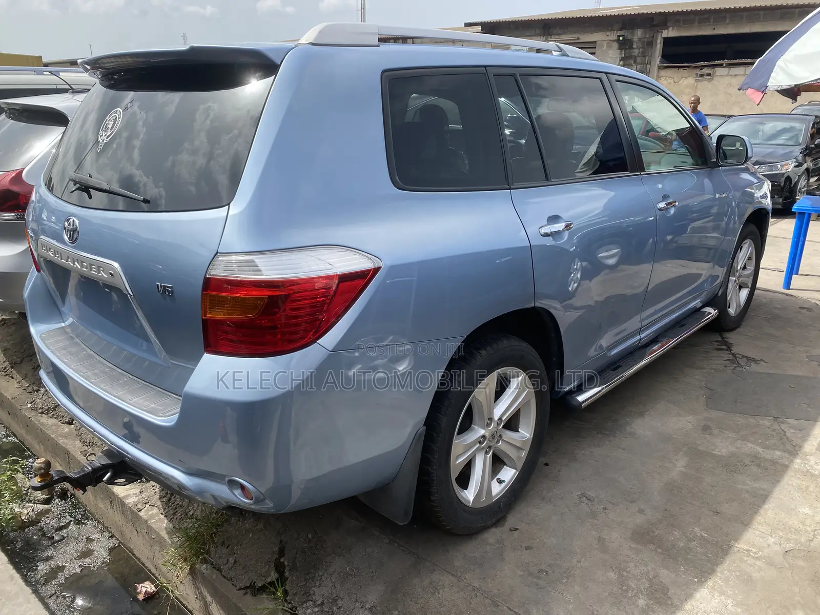 Toyota Highlander Limited 2008 Blue