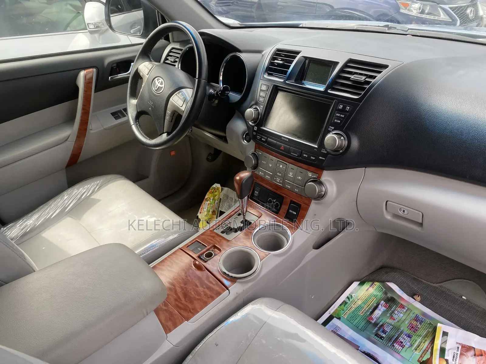 Toyota Highlander Limited 2008 Blue