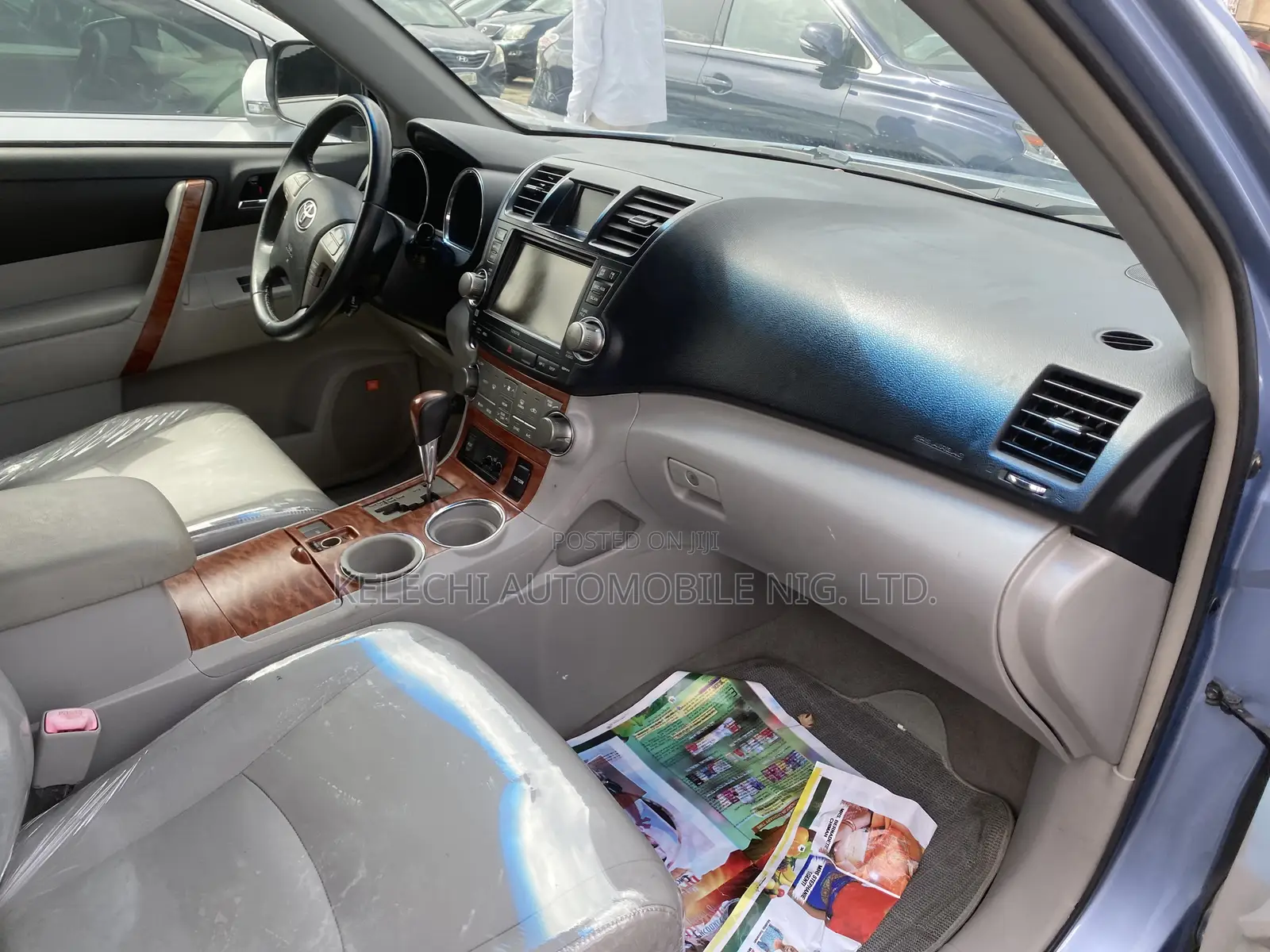 Toyota Highlander Limited 2008 Blue