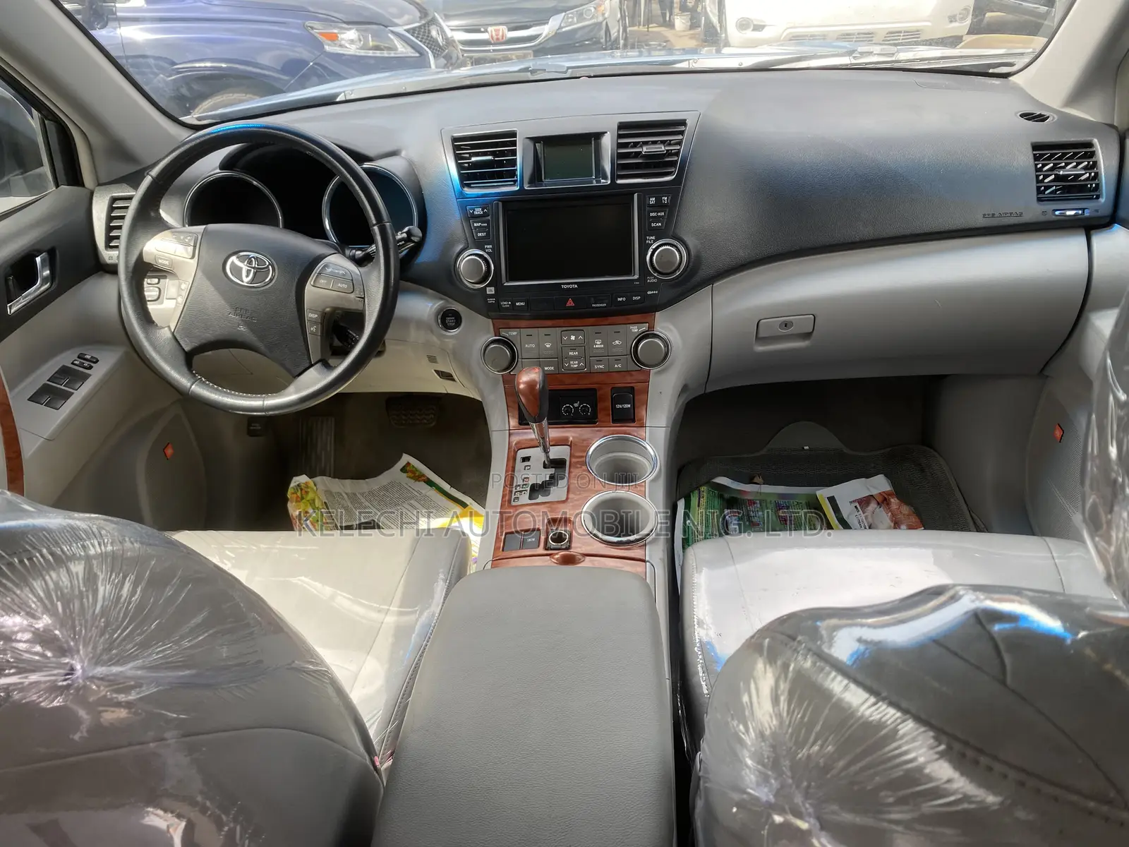 Toyota Highlander Limited 2008 Blue