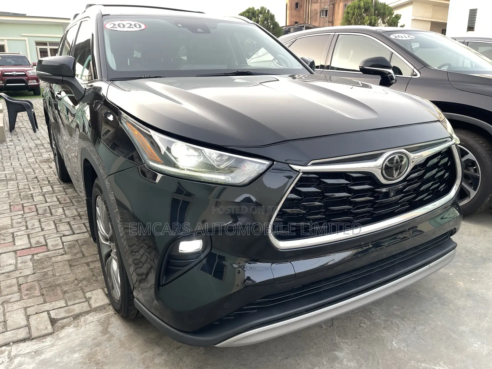 Toyota Highlander Platinum AWD 2020 Black