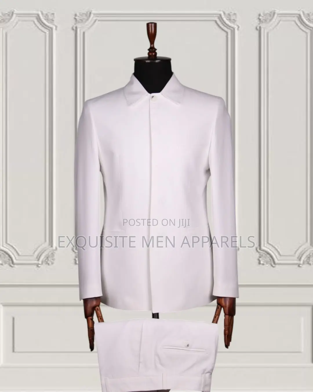 Italian Fabric Quality Mario Casas Safari Elite Men’S Suit