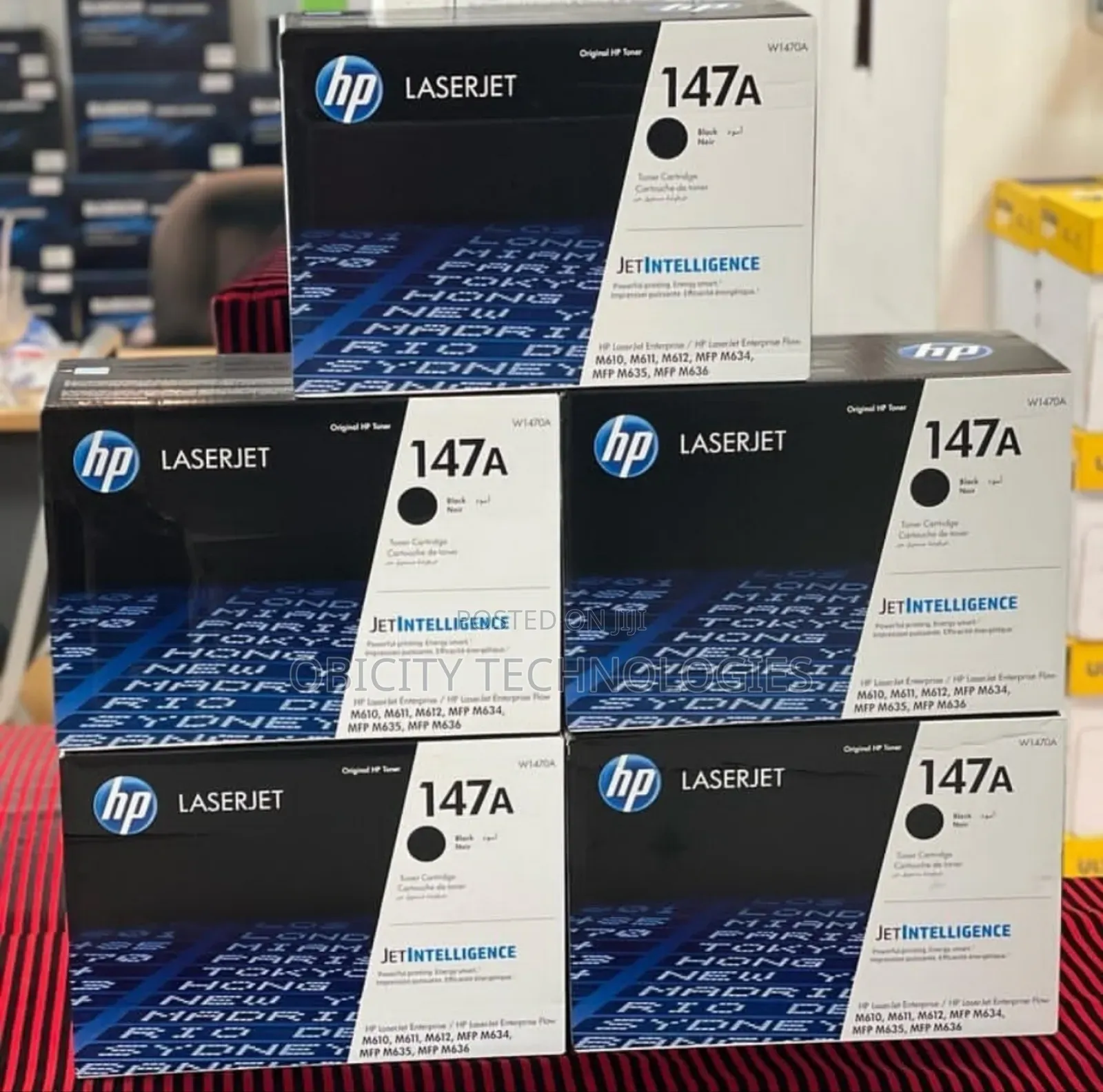 Hp 147a Black Original Laserjet Toner Cartridge (W1470a)