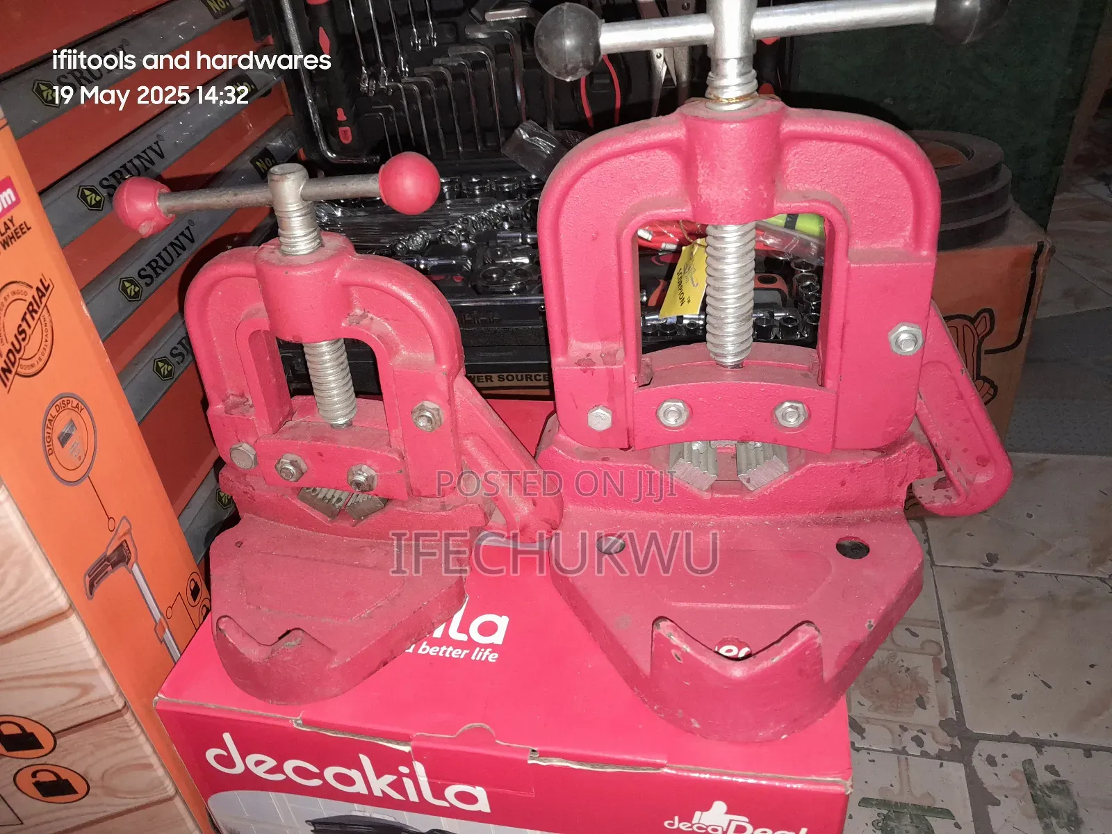 Pipe Clamp Vice