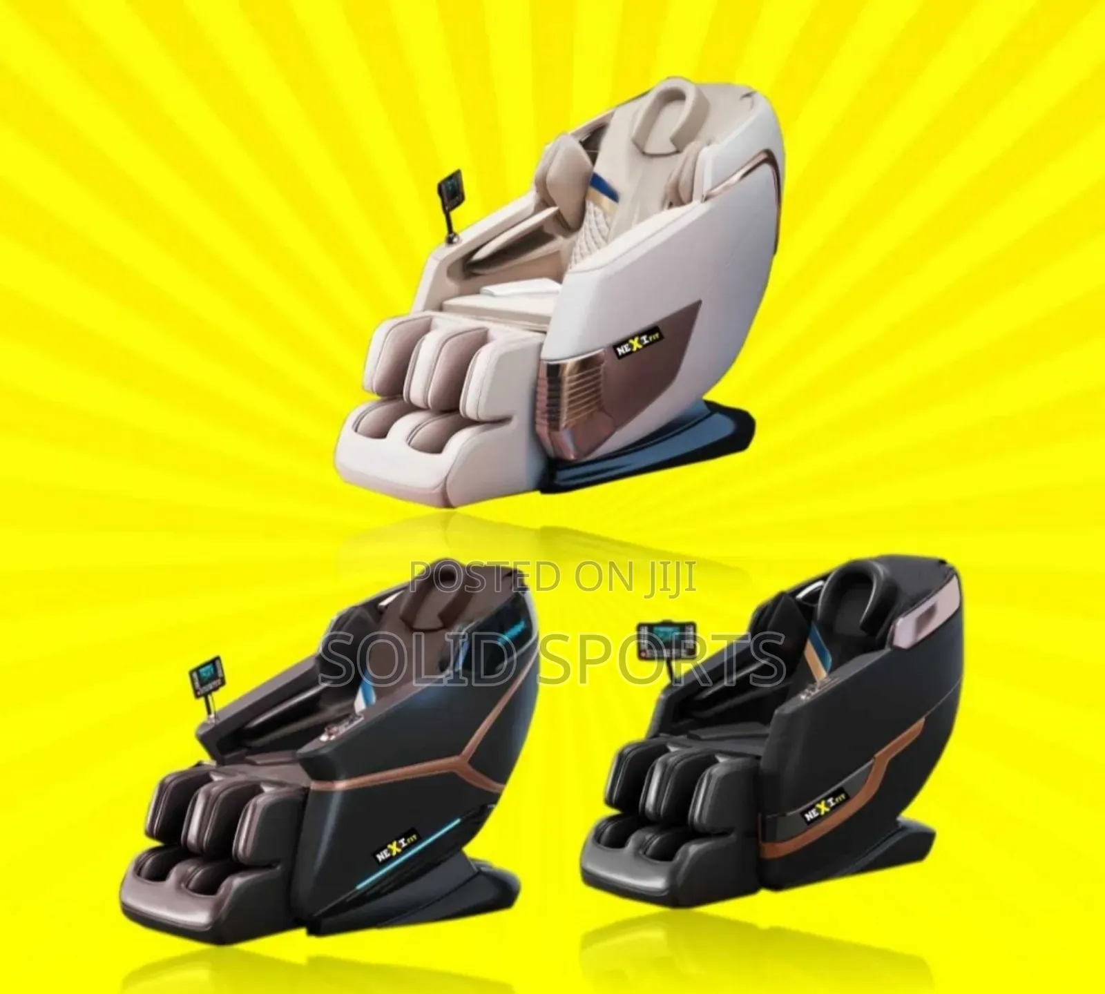 Brand New Chair Massager With Bluetooth and Voice Control 