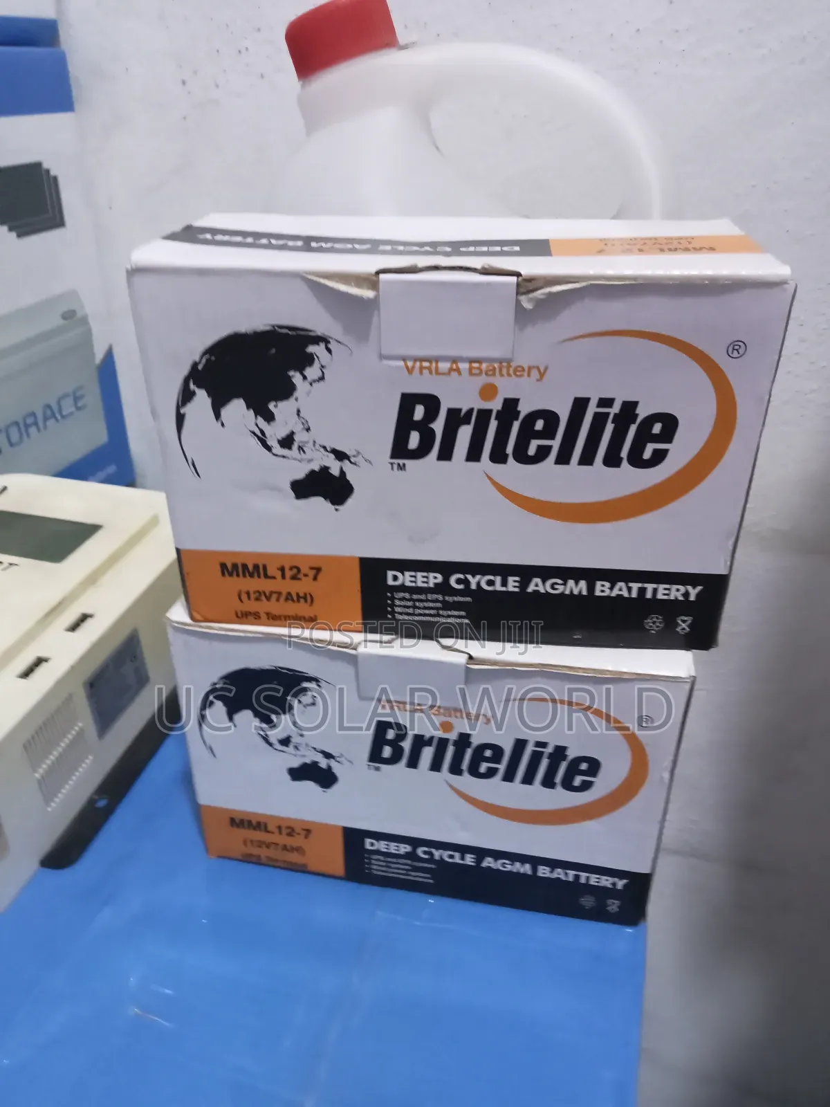 7ah 12v Britelite Gel Battery