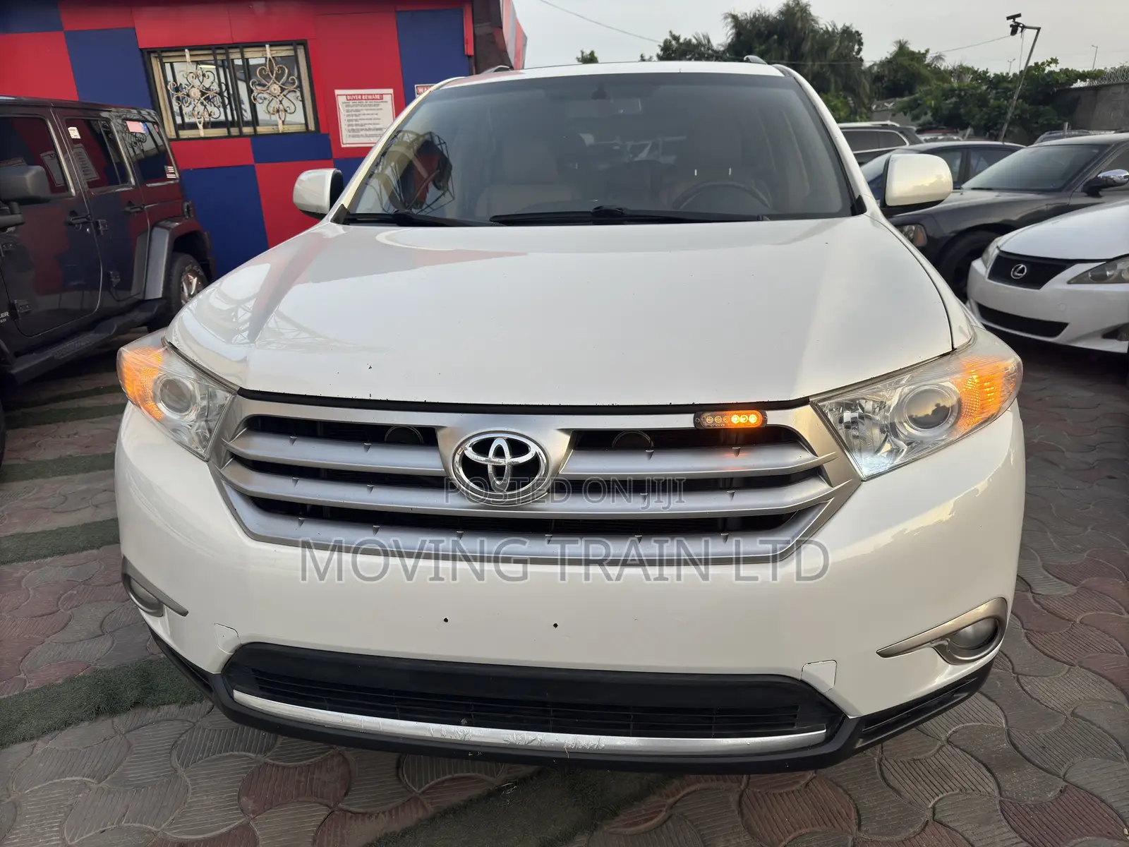 Toyota Highlander Limited 3.5l 4WD 2013 White