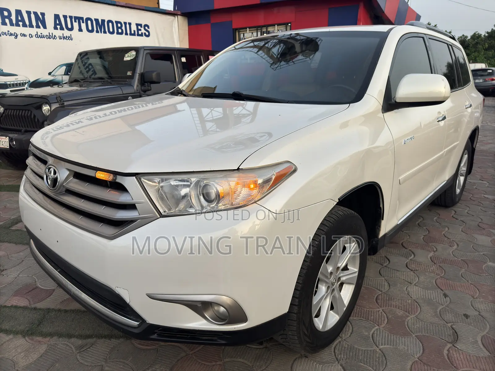 Toyota Highlander Limited 3.5l 4WD 2013 White
