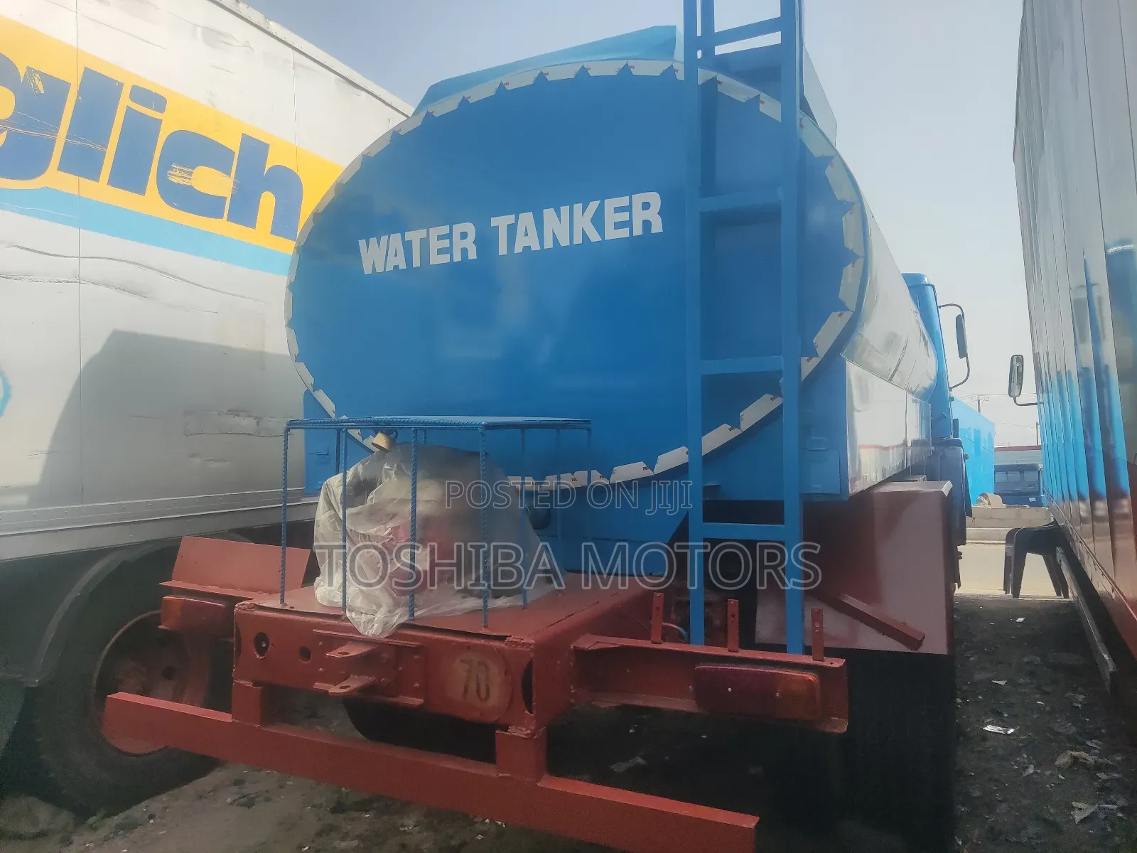 Water Tanker Blue