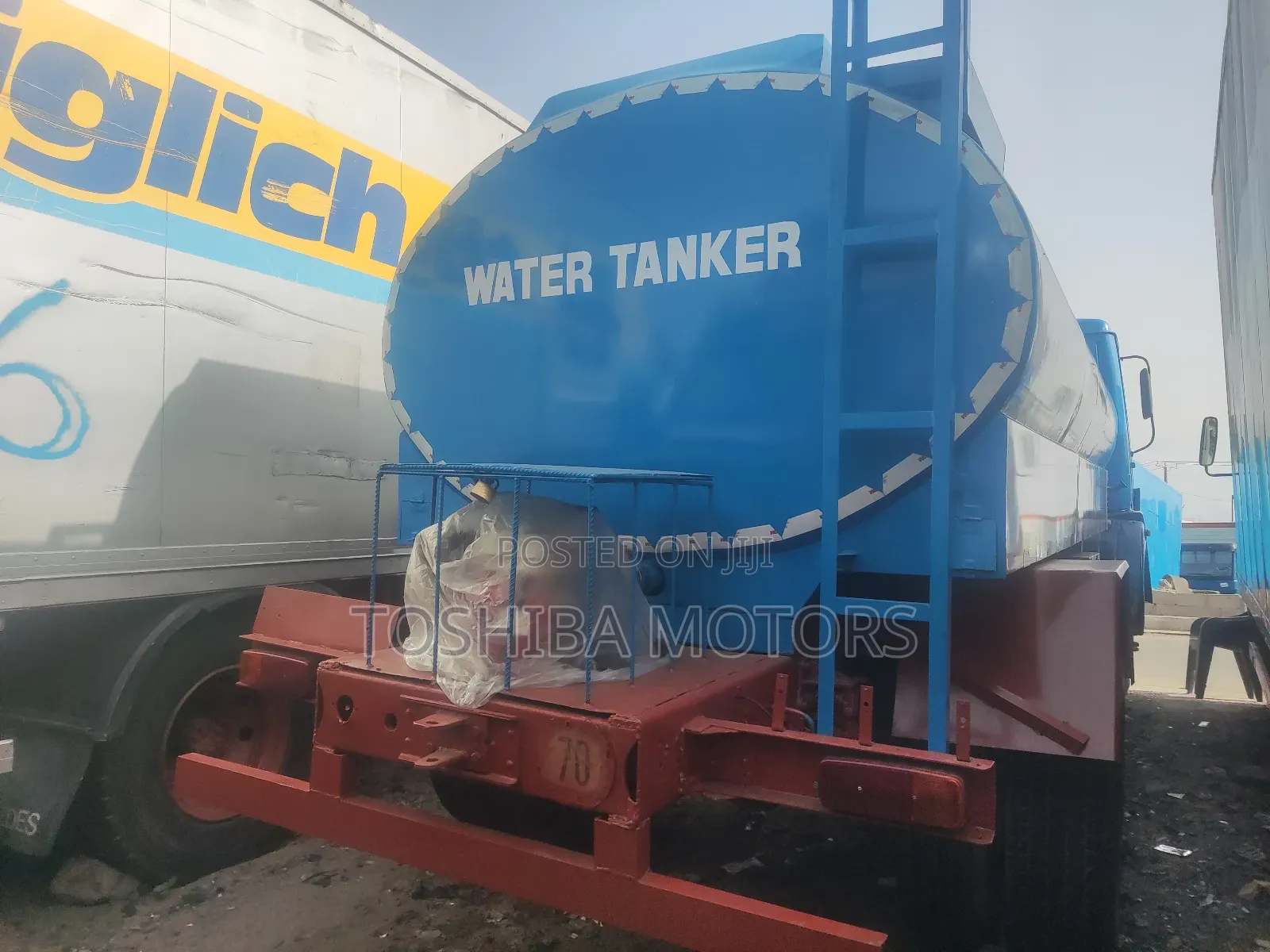 Water Tanker Blue
