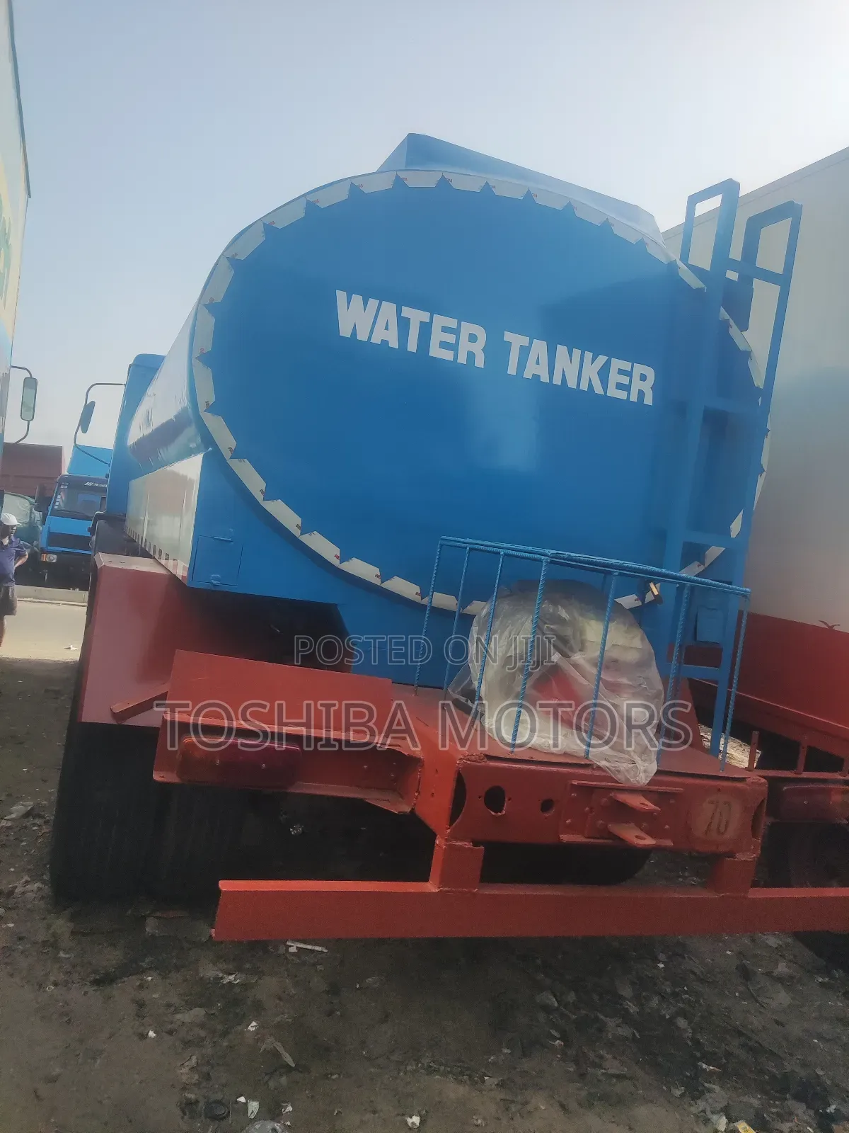 Water Tanker Blue