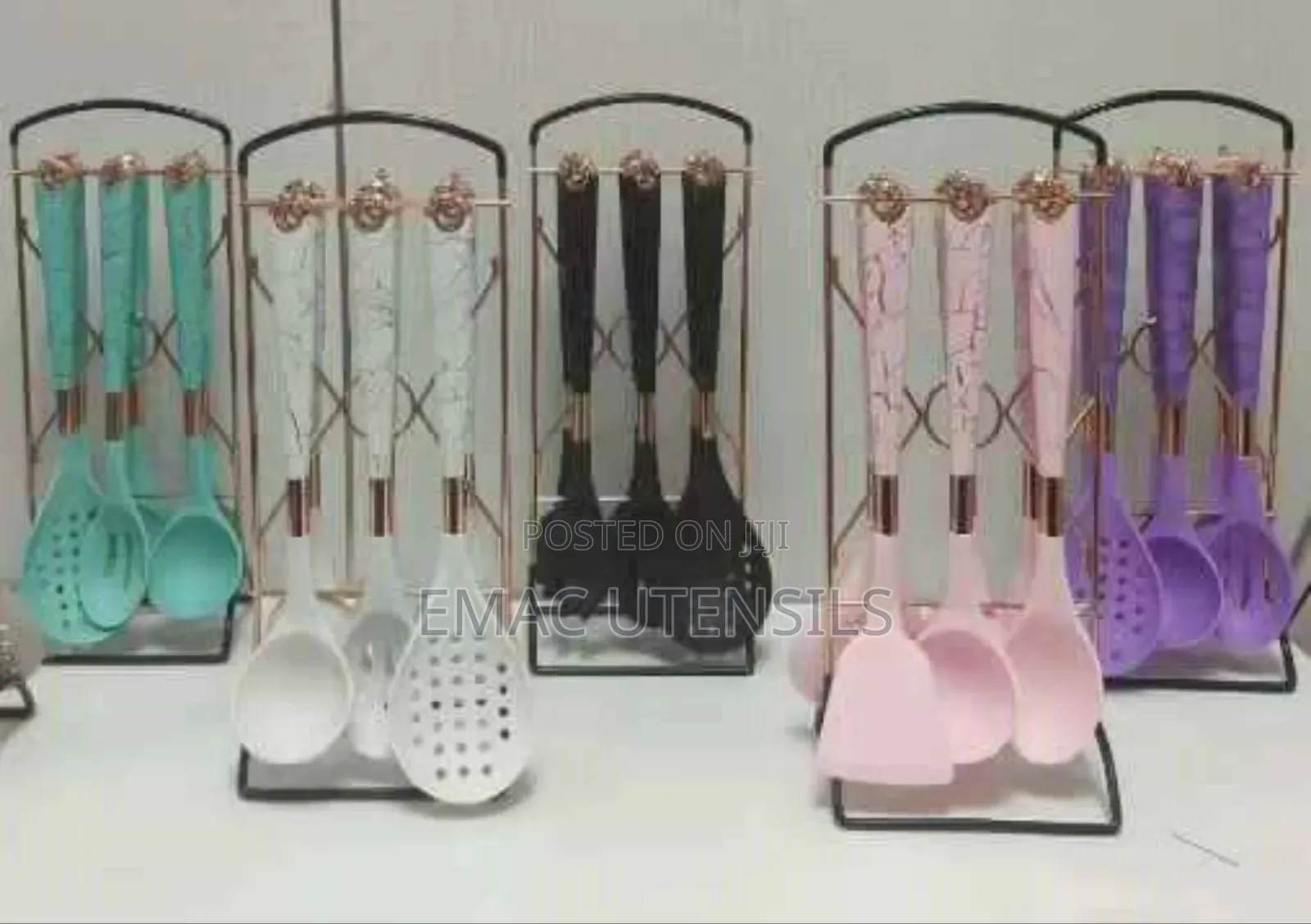 Original and Quality 7pcs Silicone Cooking Spoon