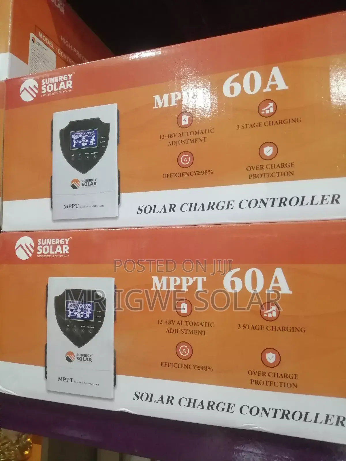 Sunergy 60ah Charge Controller