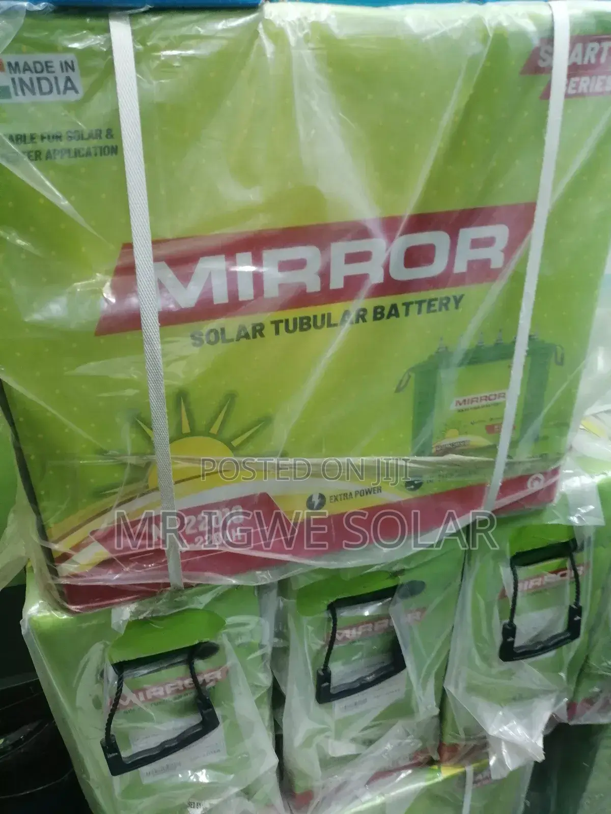 Mrrow Tall Tubular Battery 220ah