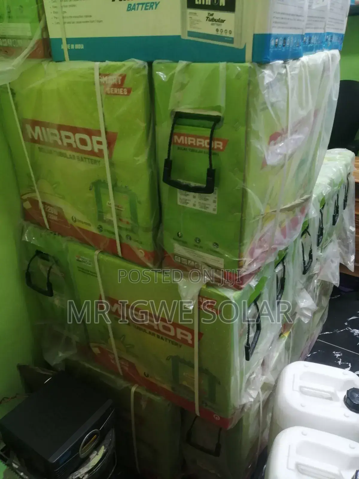 Mrrow Tall Tubular Battery 220ah