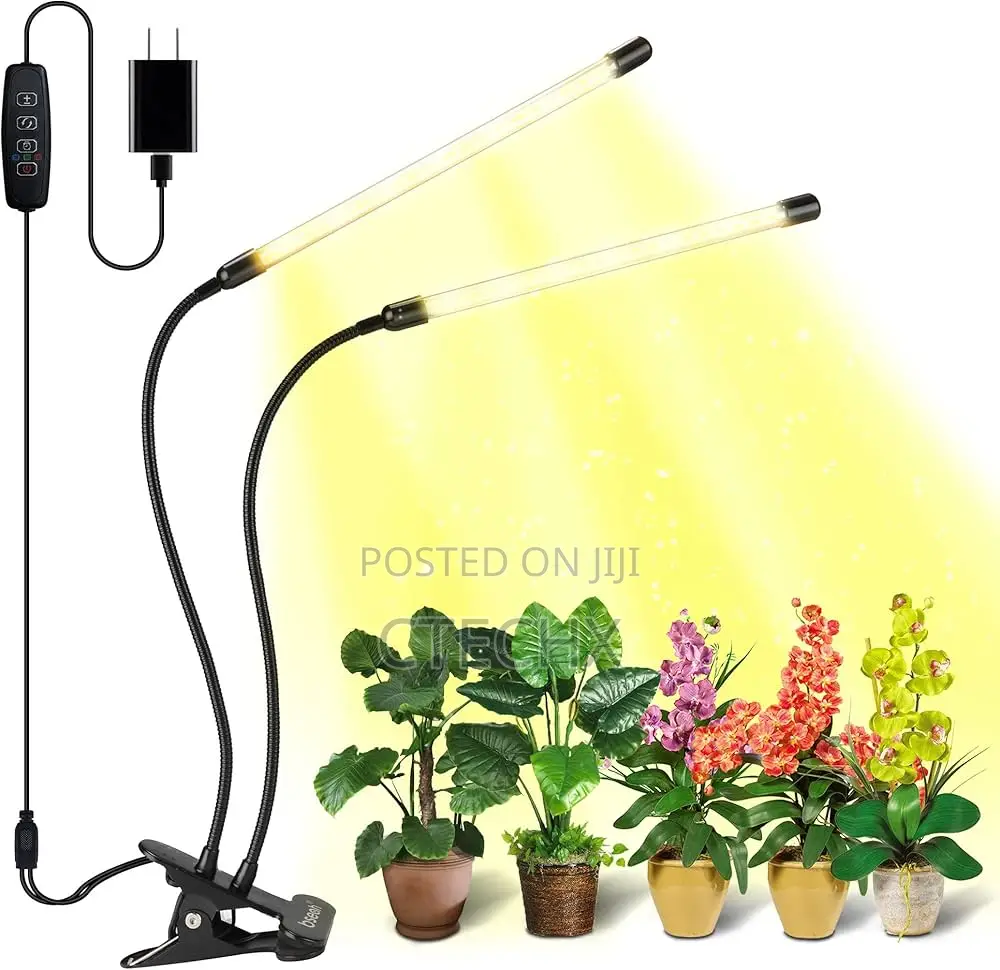Wolezek Grow Lights for Indoor Plants. 2-Head Full Spectrum