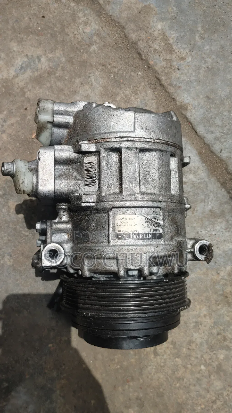 Ac Compressor for Mercedes Benz Manual Compressor