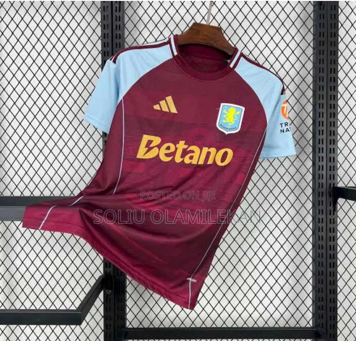 Aston Villa 2025-2026 Home Jersey