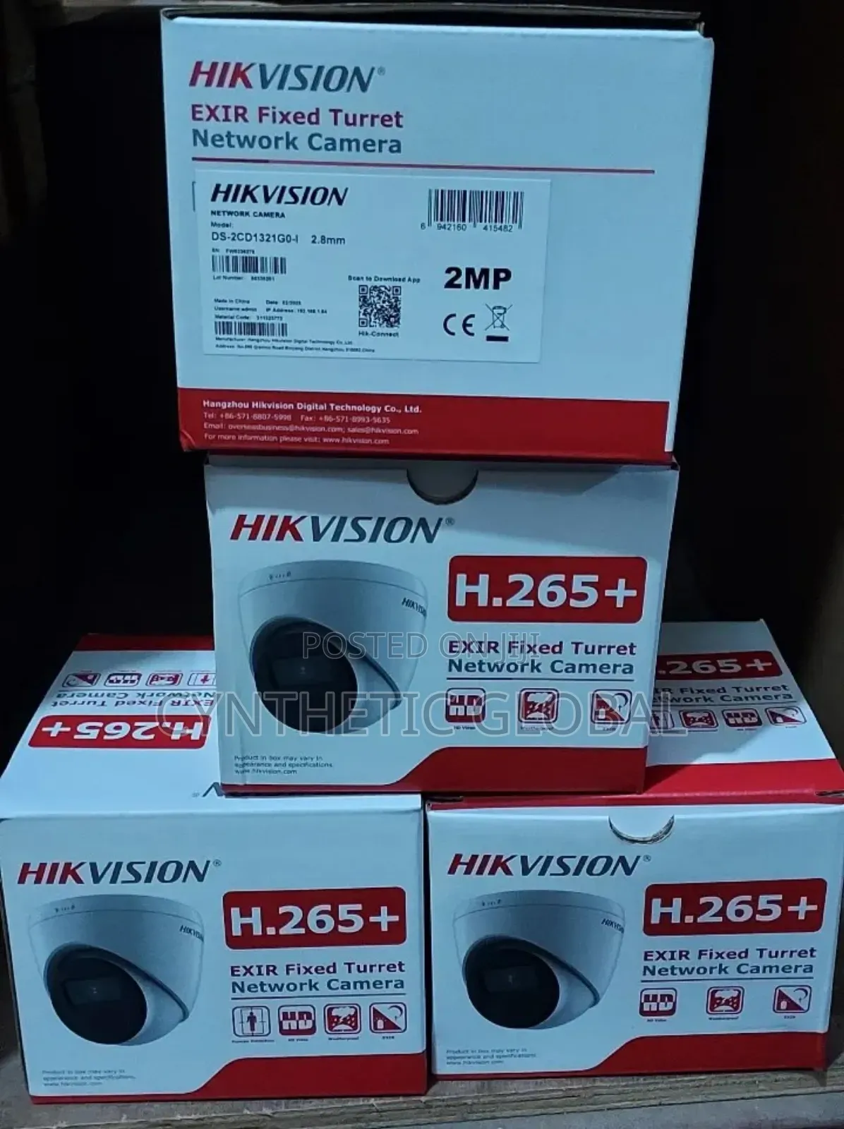 Ds_2cd1321go_i Hikvision 2mp Ip Indoor Turret Camera