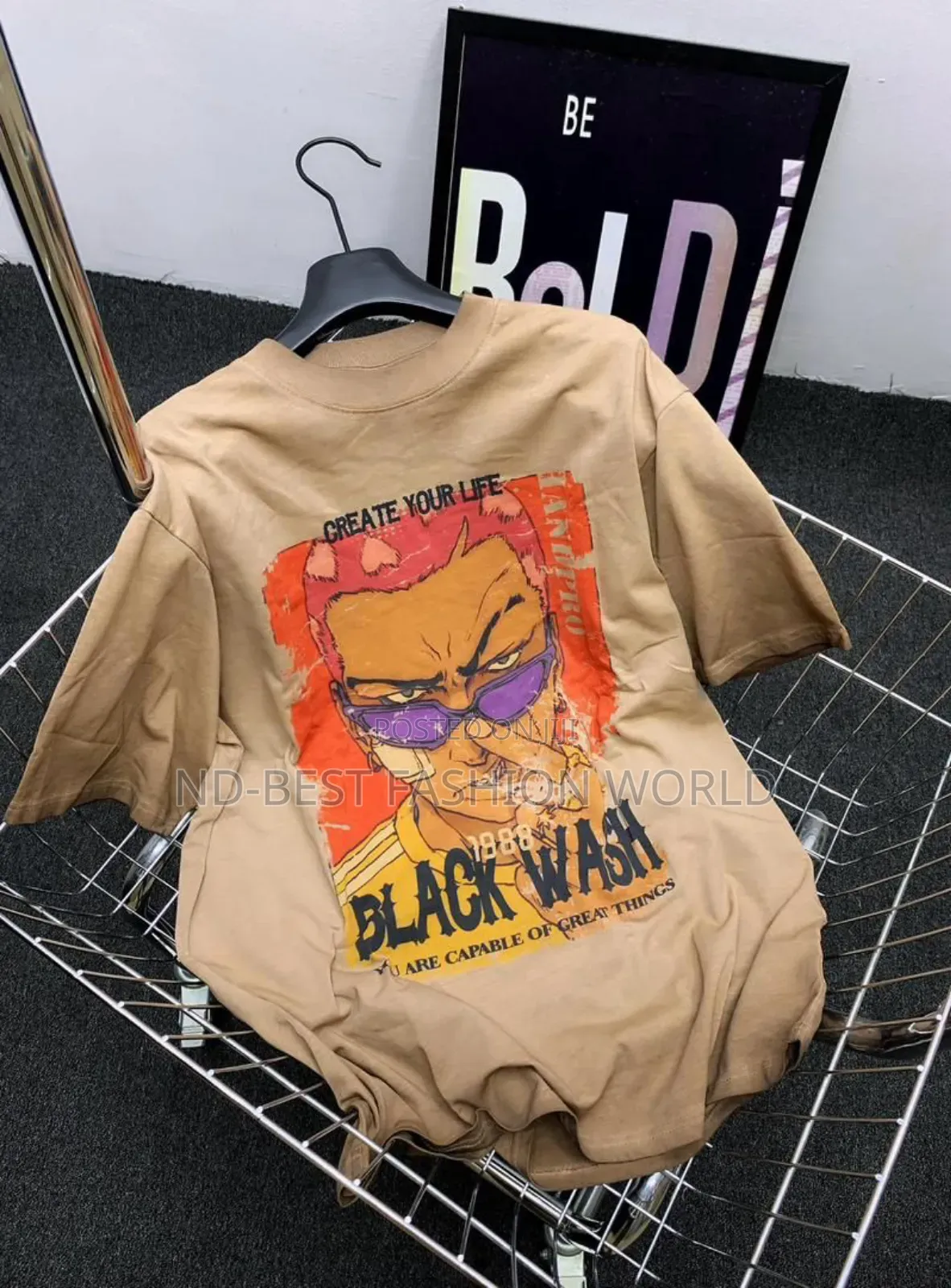 Black Luxury Men's Tops