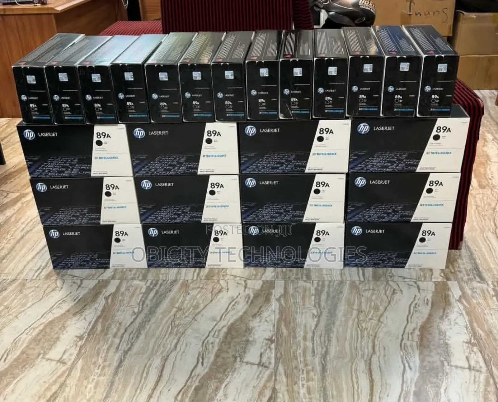 Hp 89a Black Original Laserjet Toner Cartridge (Cf289a)