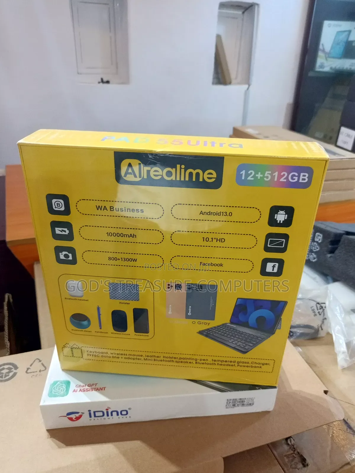 Ai Realime Pad 55 Ultra 12gbram 512rom Gray Tablet