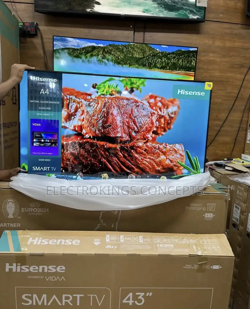 Hisense 43''smart Tv +Netflix Youtube App 12 Months Warranty