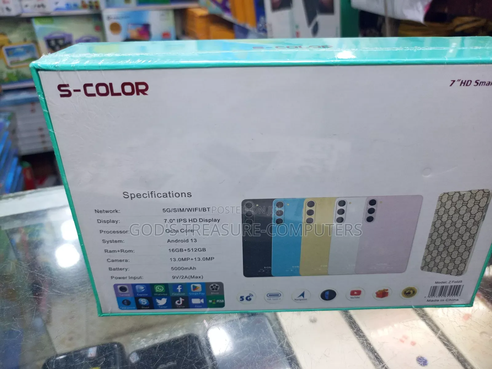 New Z-Fold 5 16gbram 512rom Tablet
