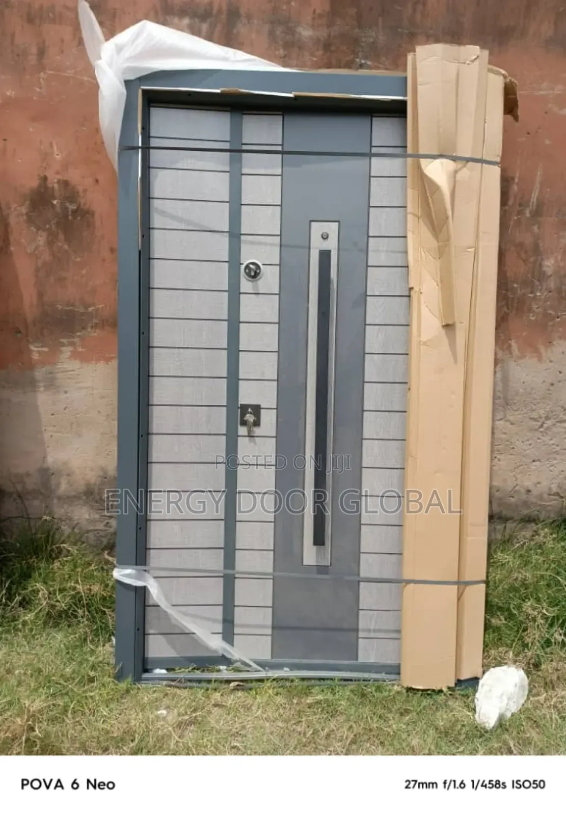 4ft Gray V2 Adjustable Security Luxury Door